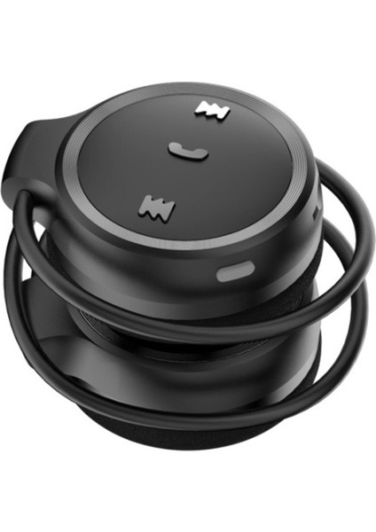 Bluetooth 5.0 Asılı Kulak Tipi Kulağa Girmeyen Kablosuz Siyah (Yurt Dışından)