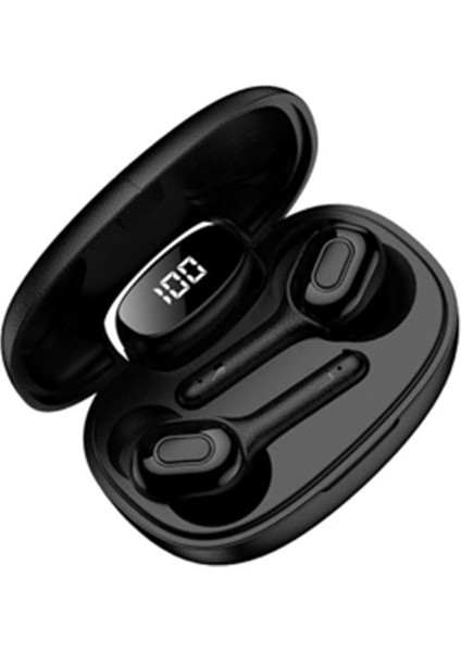 T9S Tws Şarj Kutulu Kablosuz Stereo Ses Kulaklık(Siyah) (Yurt Dışından)