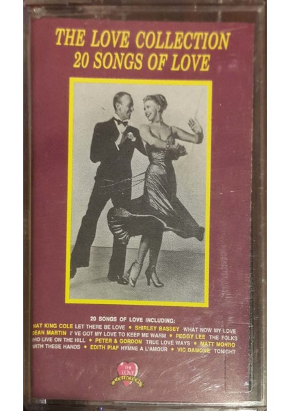 The Love Collection 20 Songs Of Love Kaset