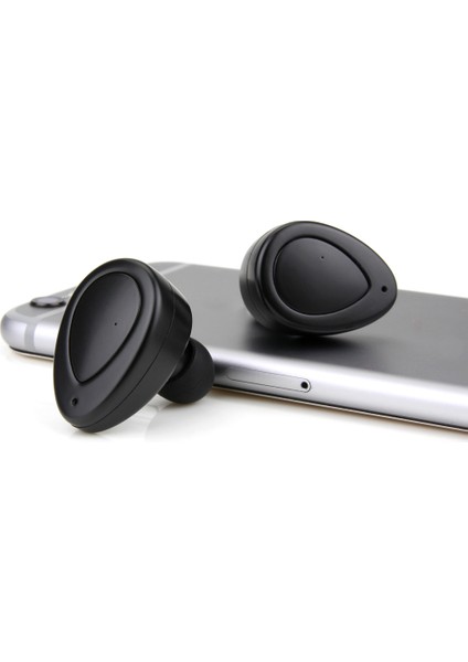 Bluetooth Stereo Kulak Içi Kulaklık Kulakiçi Kulaklık Siyah (Yurt Dışından)