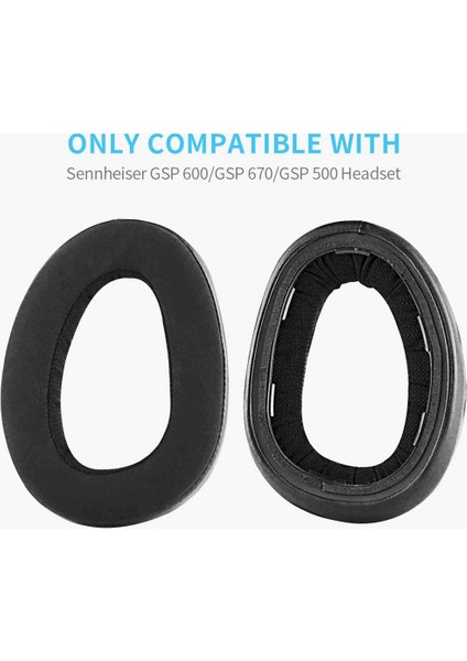 Sennheiser Gsp 670 Gsp 500 Gsp 600 Oyun Kulaklığı Için Yastık Parçaları (Yurt Dışından) fiyatları