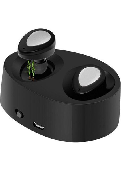 Bluetooth Stereo Kulak Içi Kulaklık Kulakiçi Kulaklık Siyah+Gümüş (Yurt Dışından) fiyatları