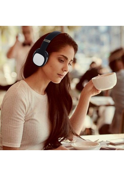 Taşınabilir Kablosuz Bluetooth Kulaklık Stereo Kulaklık Gümüş (Yurt Dışından) fırsatları