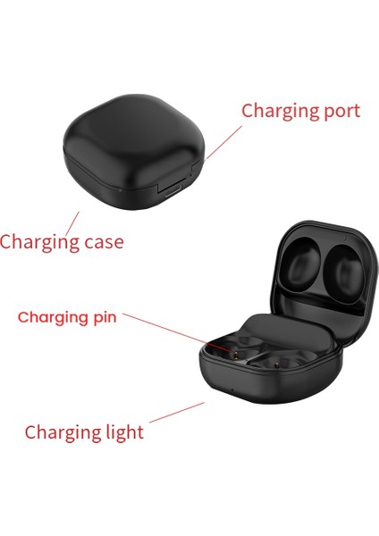 Samsung Galaxy Buds Pro SM-R190 Kablosu Için Taşınabilir USB Şarj Kutusu (Yurt Dışından)