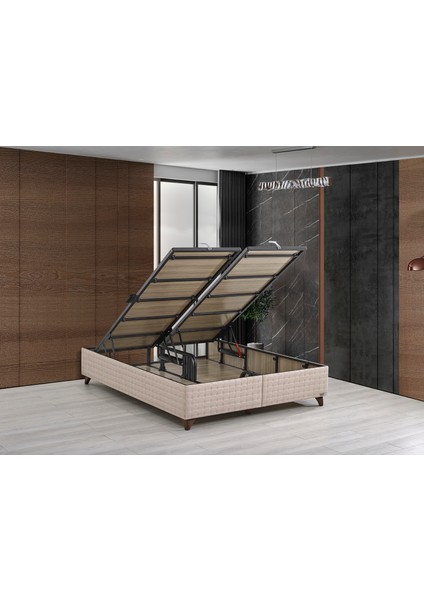 Mystrey Plus Baza Tek Kişilik 90X200 cm (Yatak ve Başlık Fiyata Dahil Değildir)