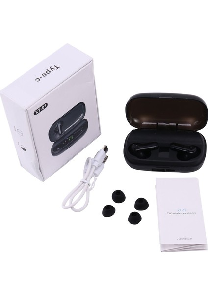 iPhone Android Için Bluetooth 5.0 Kablosuz Kulaklık Kulaklık Mini Kulak Içi Bölmeler (Yurt Dışından)