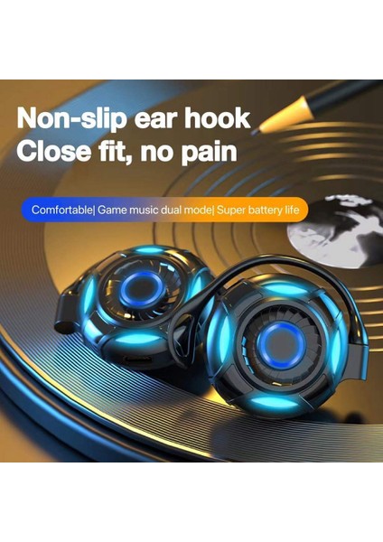 Kablosuz Bluetooth Kulaklık Dokunmatik Kontrollü Kulaklık Tws-Beyaz (Yurt Dışından)
