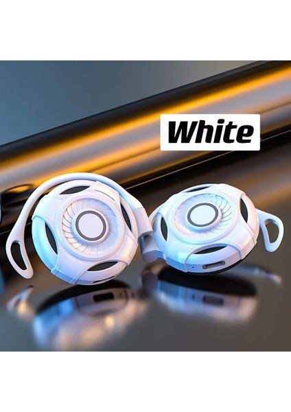 Kablosuz Bluetooth Kulaklık Dokunmatik Kontrollü Kulaklık Tws-Beyaz (Yurt Dışından)