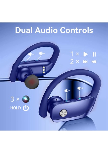 Kablosuz Kulaklık Stereo Kulaklık-Mavi (Yurt Dışından) indirimleri