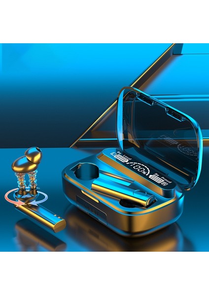 Tws Bluetooth Kulaklık 9d Stereo Kulaklıklar, Şarj Kutulu Beyaz (Yurt Dışından)