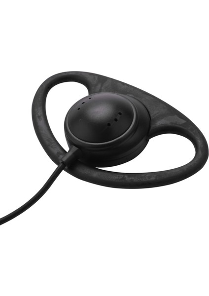 Motorola Için 2 Pin Gelişmiş D Şekli Klipsli Kulak Kulaklık Kulaklık Mikrofonu (Yurt Dışından)