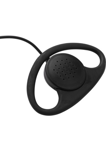 Motorola Için 2 Pin Gelişmiş D Şekli Klipsli Kulak Kulaklık Kulaklık Mikrofonu (Yurt Dışından)