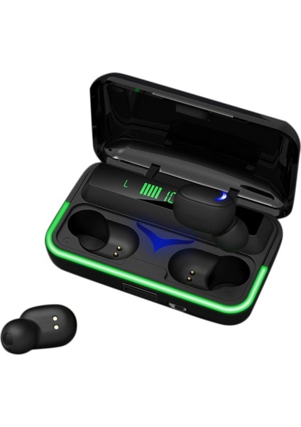 Tws Bluetooth 5.1 Oyun Düşük Gecikmeli Ortam Işığı Kulak Içi Kulaklık (Yurt Dışından)