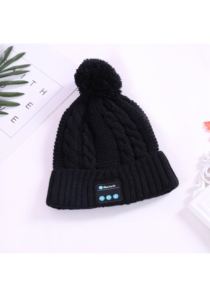 Yeni Sıcak Beanie Hat Akıllı Kapaklı Kulaklık Mikrofonlu Kulaklık Hoparlörü (Yurt Dışından)