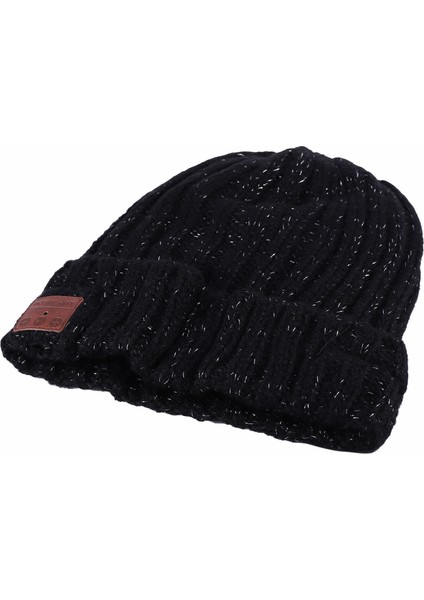 Örgü Şapkalar Kablosuz Bluetooth Akıllı Kulaklık Müzik Hoparlörü Kulaklık (Yurt Dışından)