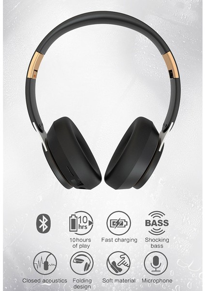 Kablosuz Bluetooth Kulaklık Katlanabilir Stereo Ayarlanabilir Kulaklık Beyaz (Yurt Dışından) modelleri