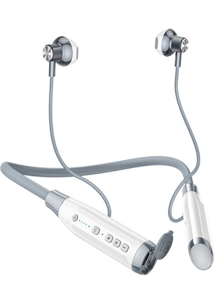 A12 Boyuna Monte Bluetooth 5.0 Kulaklık Siyah (Yurt Dışından)