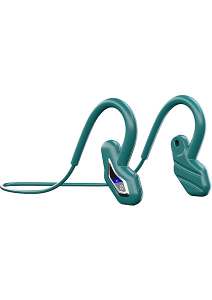 Yürüyüş Sporu Için Kemik Iletimli Kulaklık Su Geçirmez Bas Yeşil (Yurt Dışından)