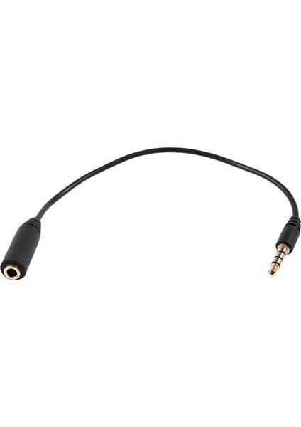 iPhone Için Mini Siyah 3,5 mm Kulaklık Adaptör Kablosu (Yurt Dışından)
