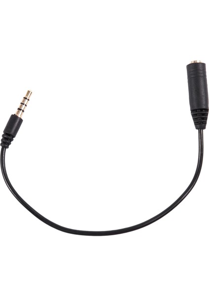 iPhone Için Mini Siyah 3,5 mm Kulaklık Adaptör Kablosu (Yurt Dışından)