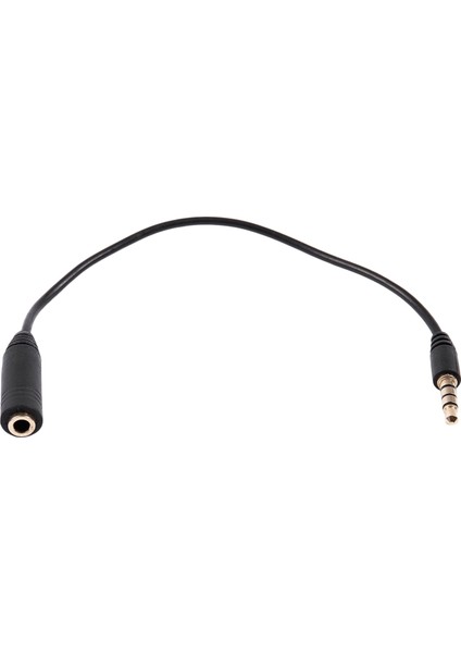 iPhone Için Mini Siyah 3,5 mm Kulaklık Adaptör Kablosu (Yurt Dışından)