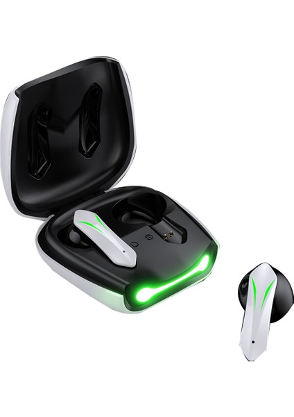 Tws Bluetooth Kulaklık Kulakiçi Kablosuz Oyun Kulaklıkları -Beyaz (Yurt Dışından)