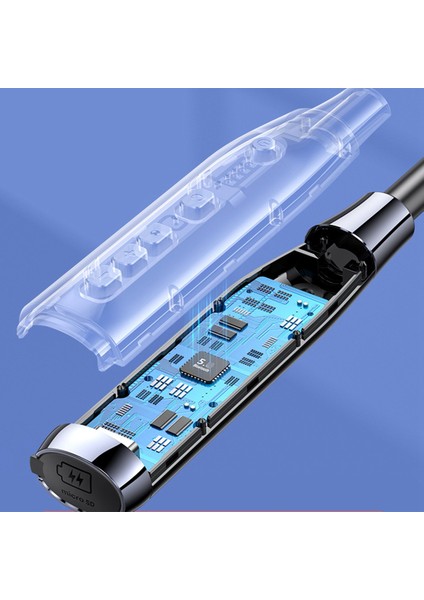 A12 Boyuna Monte Bluetooth 5.0 Kulaklık Beyaz (Yurt Dışından)