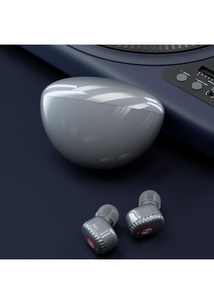LD01 Iki Kulak Kablosuz Bluetooth Kulaklık Girişi Kulaklık Siyah (Yurt Dışından)