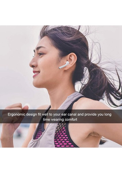 Ios Android Için H19T Tws Bluetooth Kulaklık Mini Kablosuz Kulaklık (Yurt Dışından)