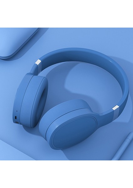 iPhone Samsung Xiaomi Huawei Mavi Için Silikon Katlanır Kulaklık (Yurt Dışından) modelleri