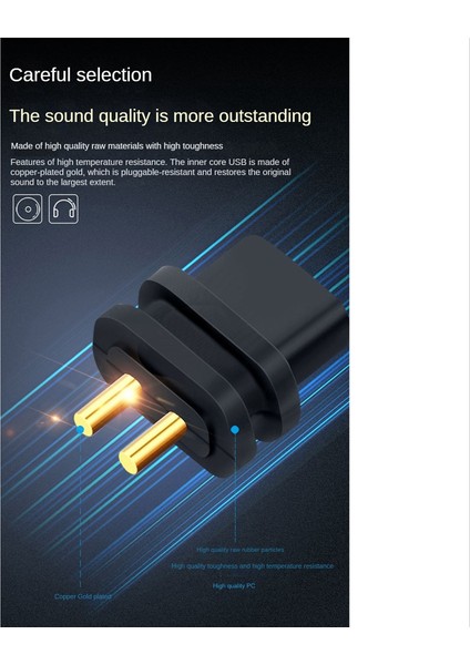 2 Adet 2 Pin 0.78MM Dişi Soket Çift Iğne Soket Siyah (Yurt Dışından)