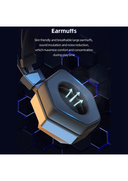 SY-G15 3.5mm Glow Gaming Headset Kablolu Kulaklık Siyah+Kırmızı (Yurt Dışından)