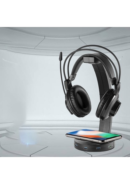 USB Kanca Masaüstü Rgb Kulaklık Tutucu 3.0 Verici Olarak Kullanılabilir (Yurt Dışından) indirimleri