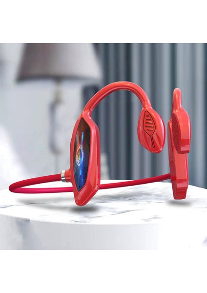 Kemik Iletimli Bluetooth Kulaklık, Koşu, Spor, Fitness Için -Kırmızı (Yurt Dışından) fırsatları