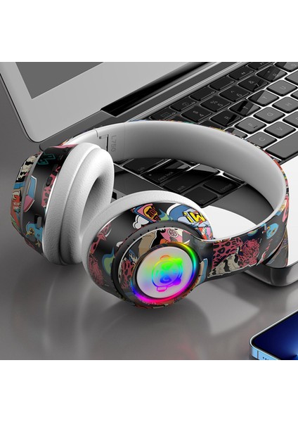 Bluetooth 5.1 Kulaklık, Renkli Kablosuz Kulaklık (Beyaz) (Yurt Dışından) fiyatları