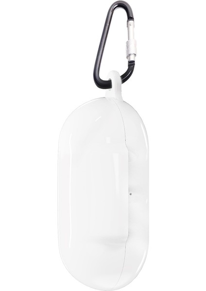 Samsung Galaxy Buds-Beyaz Için Anti-Şok Esnek Pc Kılıfı Sert Kabuk (Yurt Dışından)