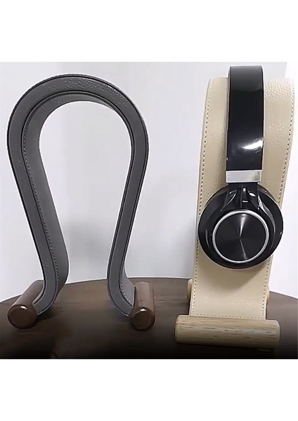 Pc Oyun Kulaklıkları Için U Şekilli Deri Kulaklık Tutucu, Gri (Yurt Dışından) indirimleri