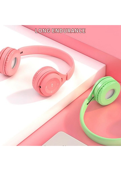 Kablosuz Bluetooth Kulaklık V5.0 Spor Pc Mobil Müzik Yeni (Yeşil) (Yurt Dışından) indirimleri