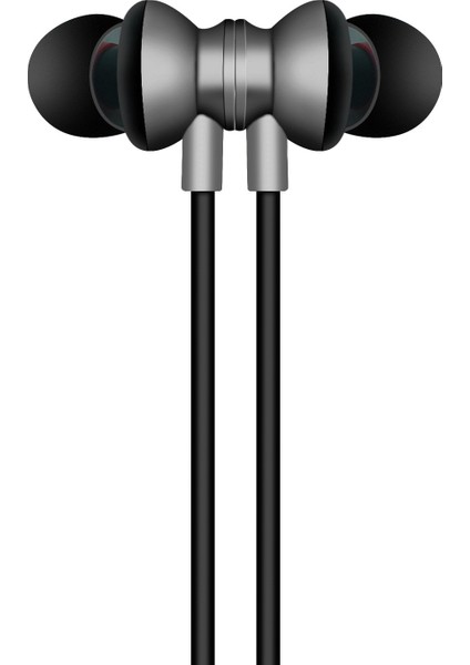 Manyetik Emilim M6 Spor Bluetooth Kulaklık Kablosuz Gri (Yurt Dışından)