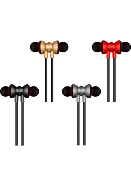 Manyetik Emilim M6 Spor Bluetooth Kulaklık Kablosuz Gri (Yurt Dışından) modelleri