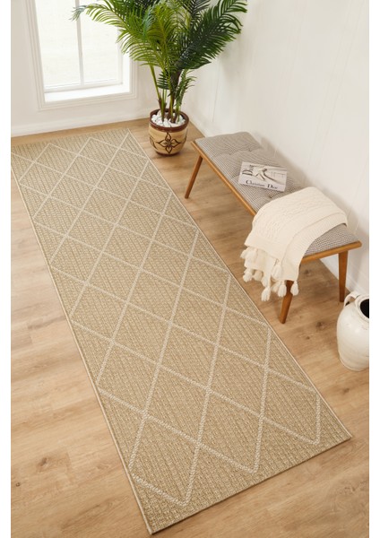 Larin Modern Sisal Jüt Toz Vermez Balkon Bahçe Mutfak Kilimi fiyatları