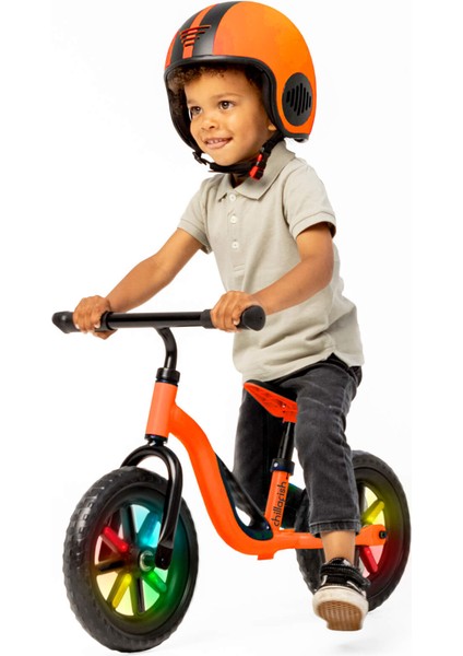 Charlie Glow - Işıklı Denge Bisikleti (10 Inç) - Orange