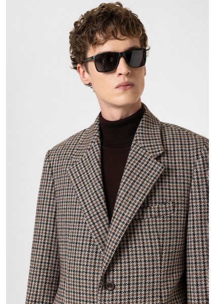 Kahve Vintage Erkek Blazer Ceket indirimleri