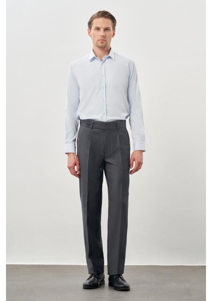 Füme Pamuklu Yandan Cepli Classic Slim Fit Modelli Pantolon Pantolon 1003245171 fiyatları