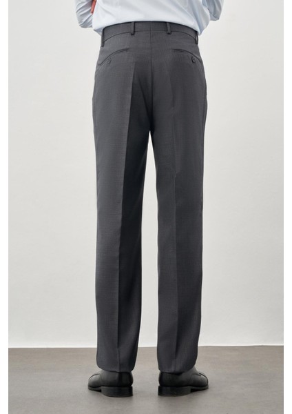 Füme Pamuklu Yandan Cepli Classic Slim Fit Modelli Pantolon Pantolon 1003245171 modelleri