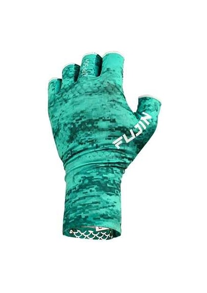 Pro Angler Summer Gloves Green M/l