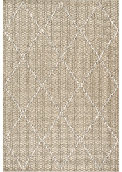 Larin Modern Sisal Jüt Toz Vermez Balkon Bahçe Mutfak Kilimi