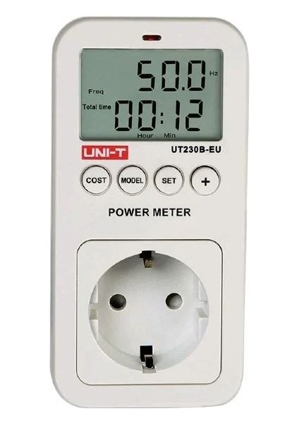 Unit UT-230B-EU Priz Tipi Wattmetre;unit