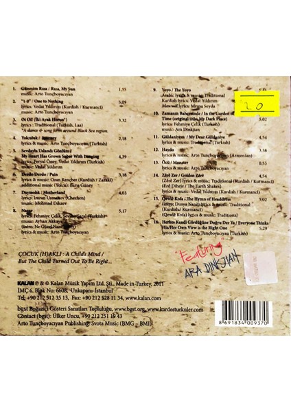 Kardeş Türküler – Çocuk Hakları CD fiyatları