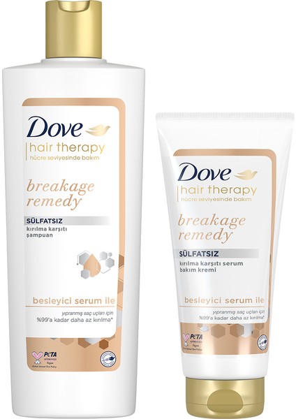 Hair Therapy Saç Bakım Şampuanı Breakage Remedy 350 ml + Serum Saç Bakım Kremi 170 ml fiyatları